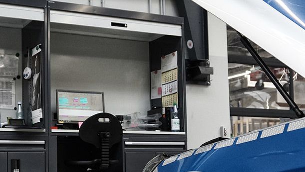 workspace equipment for the police