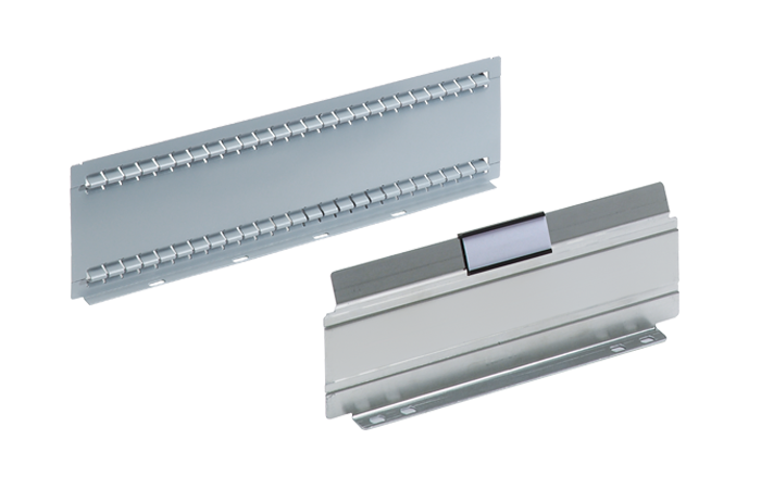 Slotted dividers and metal dividers